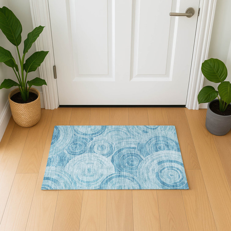 Premium Machine Washable Lubbers AMF1750 Geometric Rug