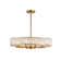 This Exquisite Chandelier Is In A Gold Finish. The Frame Is Made Out Of Metal, And It Comes With Clear Crystal Accents. The Adjustable Rod Link Makes This Fixture Suitable For Most Ceiling Heights.