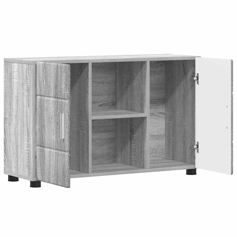 Rectangle Accent Cabinet, Grey Sonoma