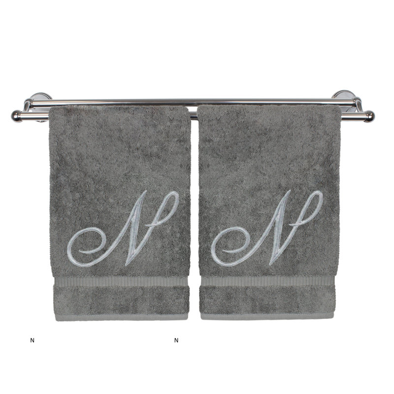 Super Plush Hand Towel, N, Gray/Silver