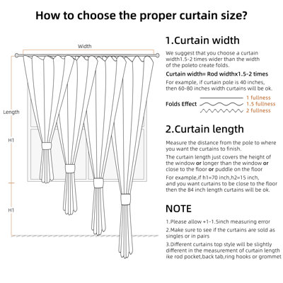 Memory‑Set Linen Textured Light‑Filtering Privacy Curtains for Living Room, Hook Pleat Design(Set of 2)