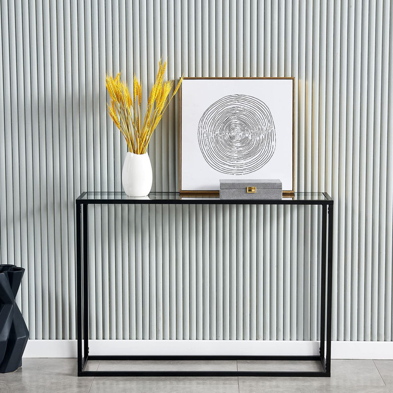 42'' Console Table, Black