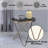 Glass Top Round Table-1861606416