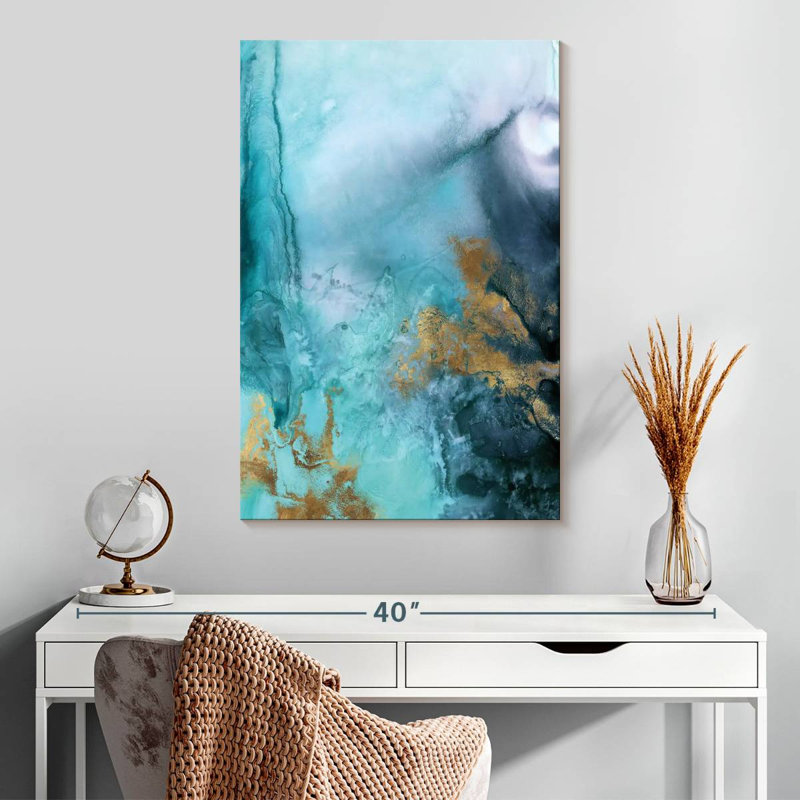Avery Gold Under The Sea I, H 30 po x l 20 po