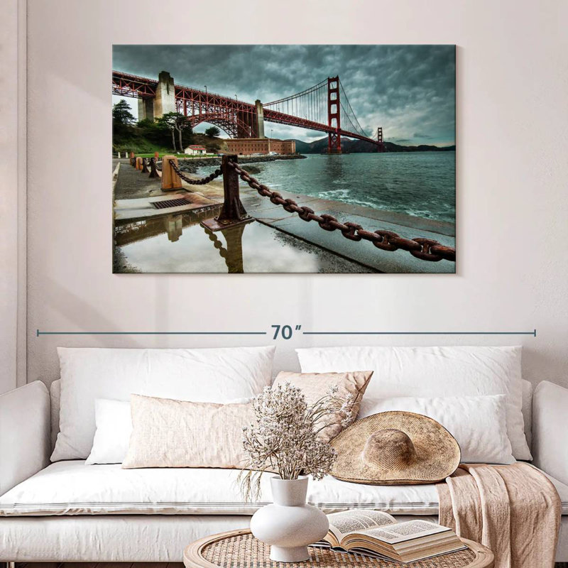 Nicci Overcast Golden Gate Bridge