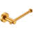 Toilet Paper Holder Brushed Gold Thicken Space Aluminum Toilet Roll Holder For Bathroom, Kitchen, Washroom Wall Mount-128855631