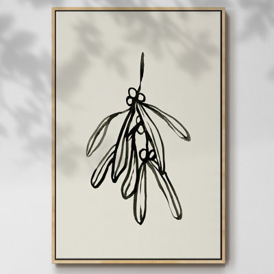 " Mistletoe Sketch II "