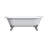 Armand 68'' x 31'' Soaking Cast Iron Bathtub-49442550-49442546