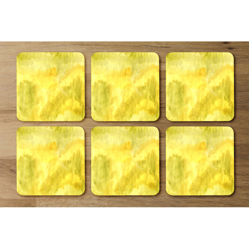 Angelinah Square 6 Piece Coaster Set