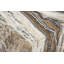 Onyx Polished Stool in Natural/Ivory/Black