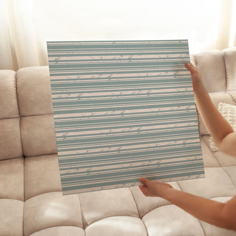 Motif abstrait scandinave abstrait, impression d'art scandinave sans cadre, H 12 po x l 12 po