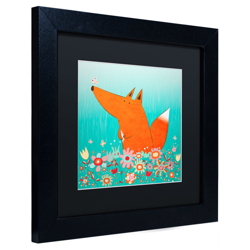 Arica Animals Framed Art, 11" H x 11" W, Black