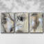 «Masked Notes VI», ensemble de 3 reproductions encadrées sur toile-97791916-97791915