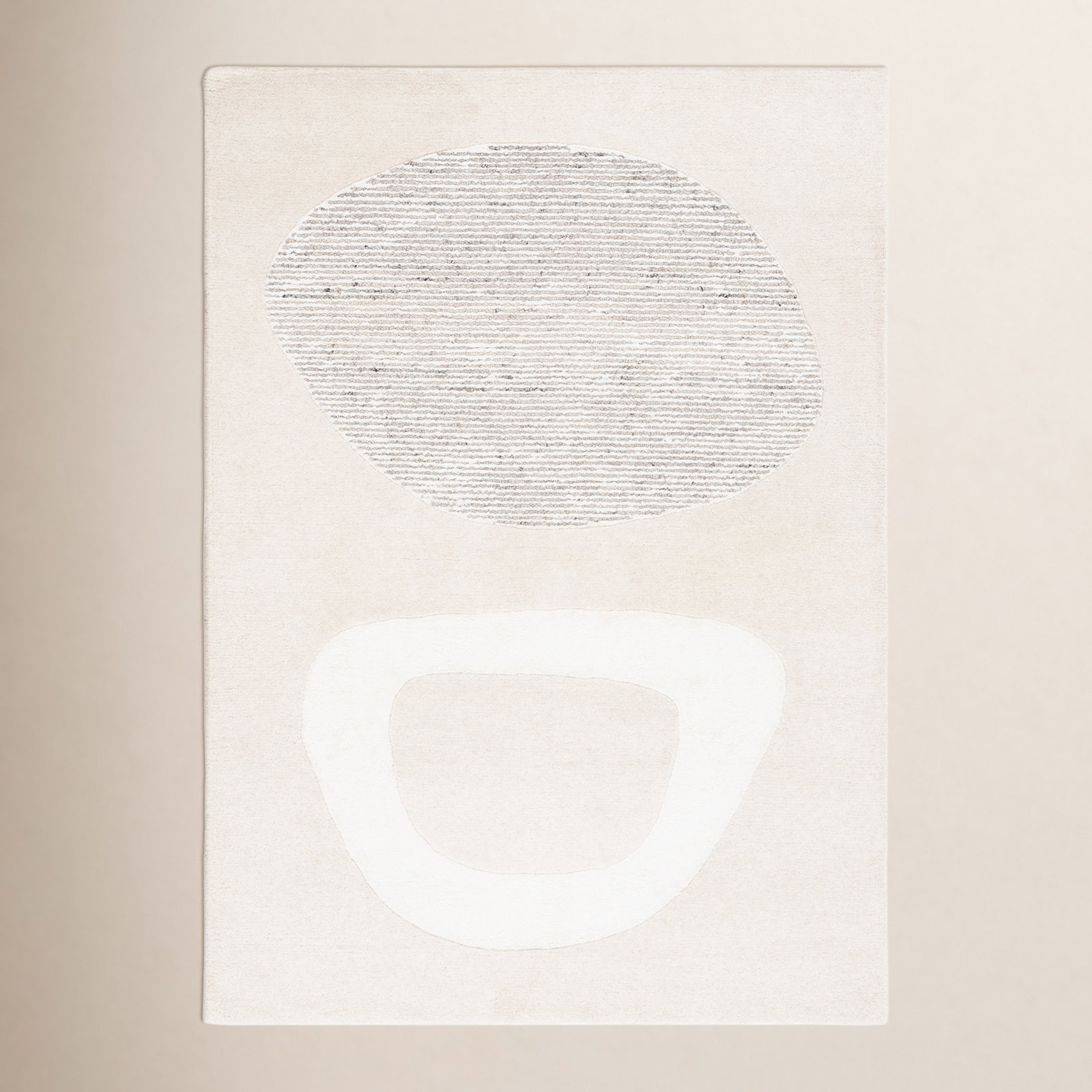 Mullen Hand-Tufted Abstract Rug, Rectangle 6' x 9'