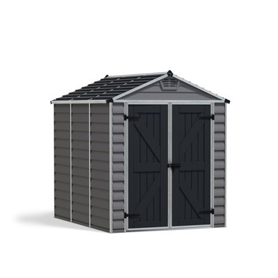 Palram - Canopia Skylight 6 Ft. W x 7.5 Ft. D Polycarbonate Storage Shed