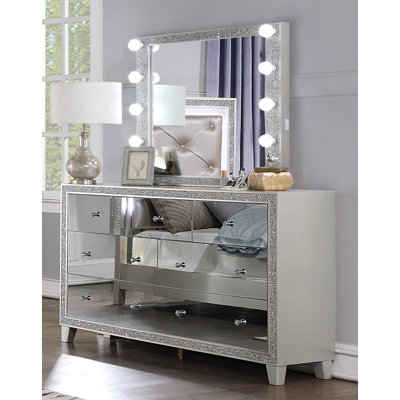 Commode 7 tiroirs l 63 po