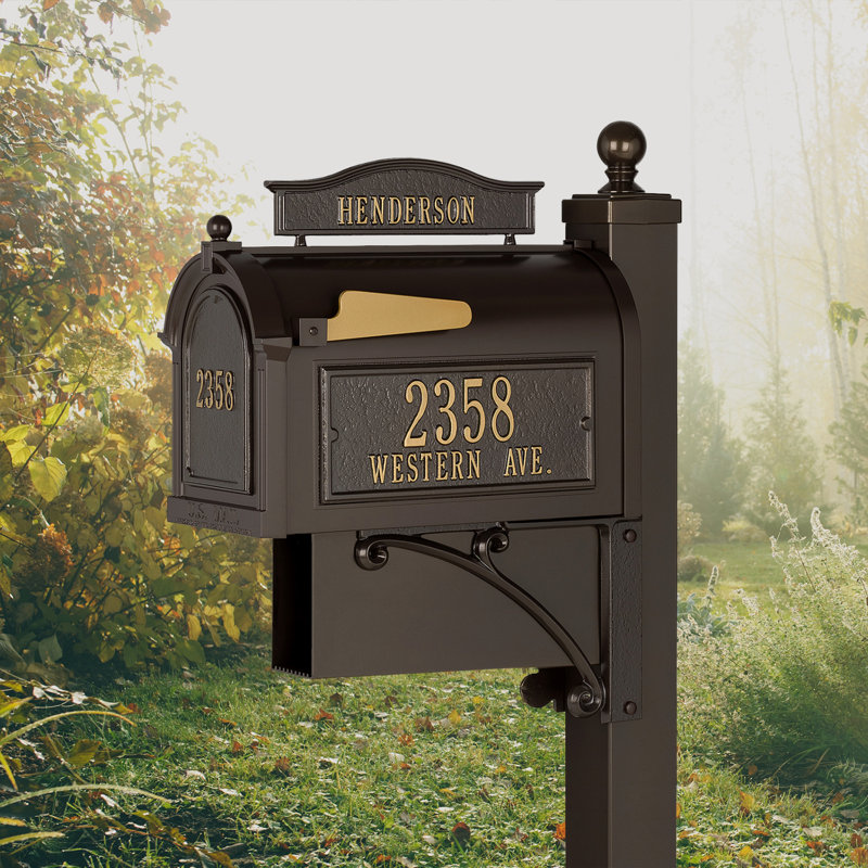 Boîte aux lettres Ultimate, Bronze français, Oui