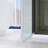 24-25 3/8" Pivot Semi-Frameless Shower Door-114657531