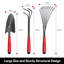 Ensemble d'outils de jardin 6 pièces