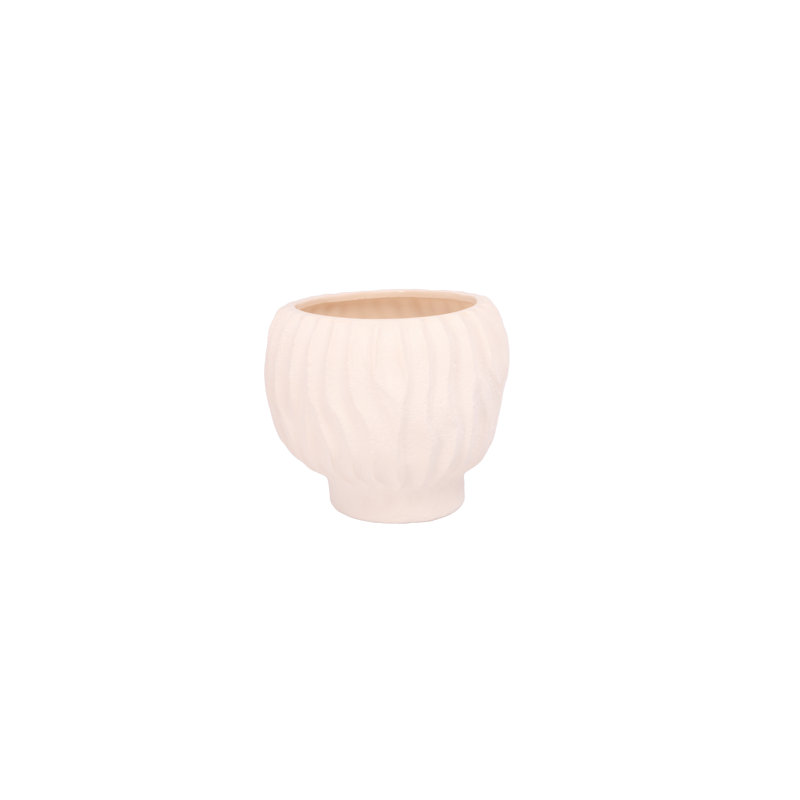 Ceramic Pot Finish White