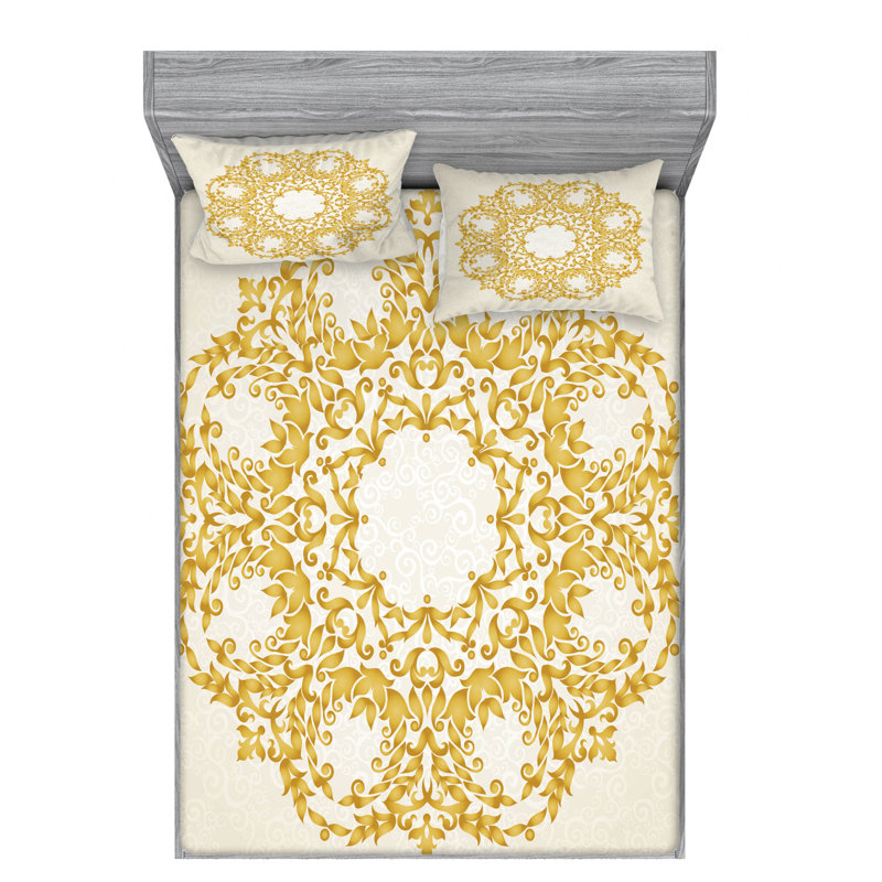 Microfiber Sheet Set, Full Sheet Set with Fitted Sheet