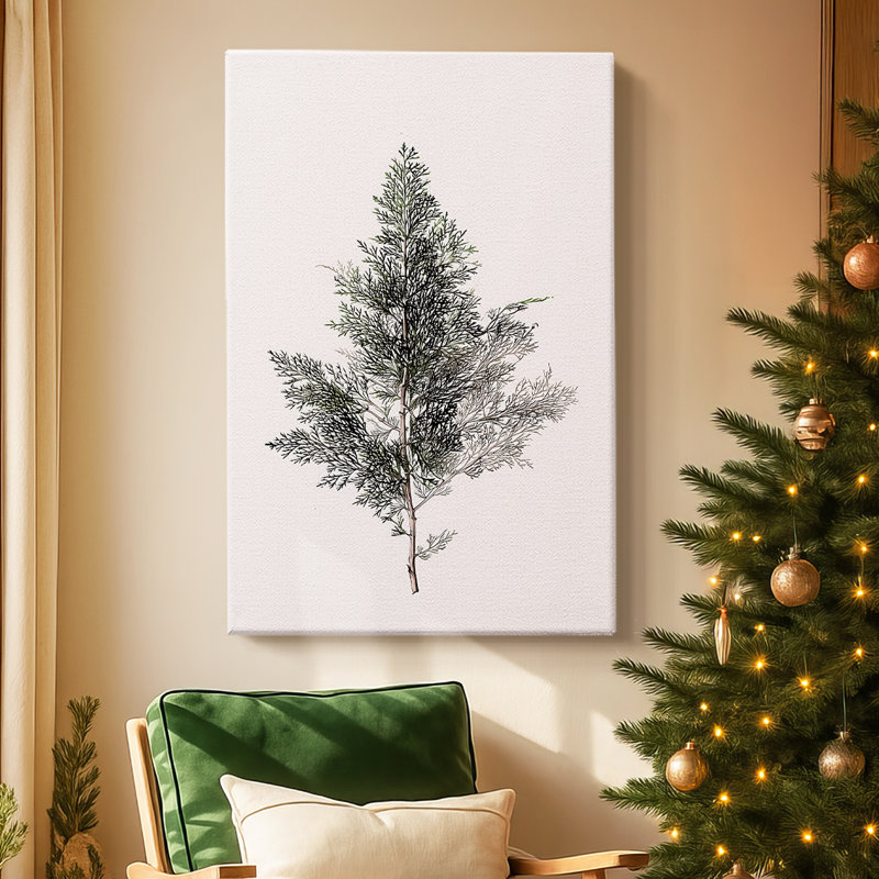 Toile tendue sur toile Snowige, H 18 po x l 12 po