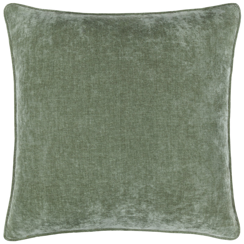 Green Square Pillow Cover