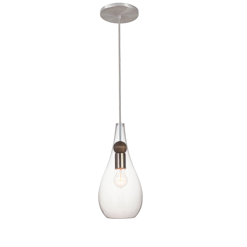 Earth 1 - Light Pendant, Brushed Nickel