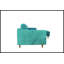 Canapé modulaire faisant face à la droite Anderson en denim Anderson, parfait pour le confort et les espaces de vie modernes.