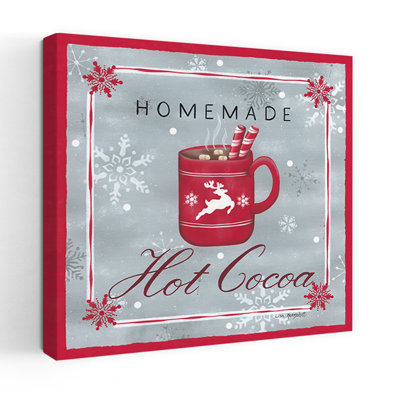 Homemade Cocoa Contemporary Winter Art