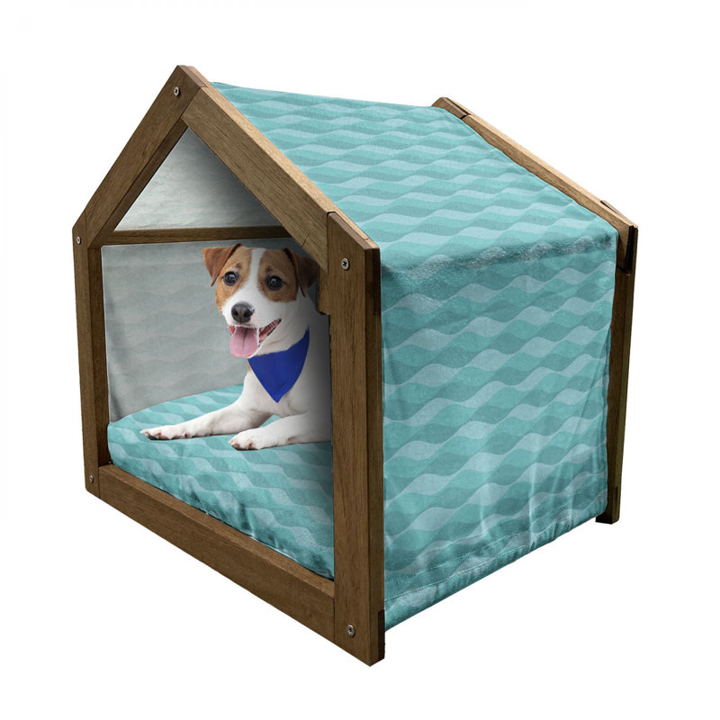 Niche pour chien en bois, H 22,44 po x l 23,62 po x P 17,72 po