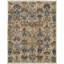 Tapis noué à la main brun clair / ivoire / orange Ikat-1161324469