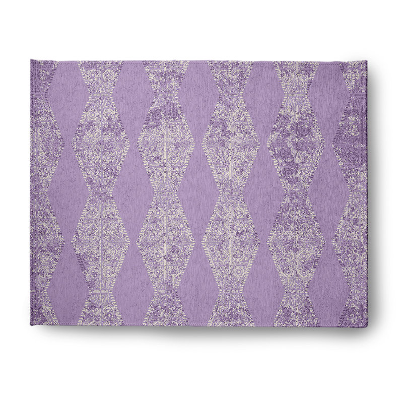 Chenille Geometric Indoor Rug, Rectangle 4' x 6'