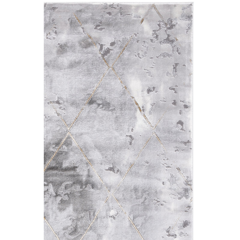Erharuyi Performance Geometric Rug, Runner 2'3" x 8'