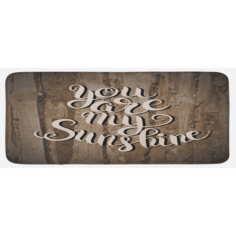 Tapis de cuisine citation