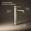 Occasion Tall Single-Handle Vessel Sink Bathroom Faucet with Drain Assembly-336265193-382420790