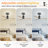 Adrainne 52" 3-Blade Modern Indoor/Outdoor Versatile Ceiling Fan with LED Light