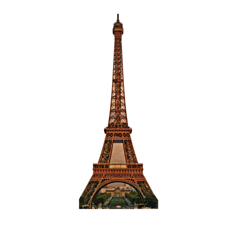 88'' Eiffel Tower Cardboard Stand-Up Decor