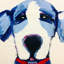 « little pup », reproduction d’art sur toile tendue-21669048