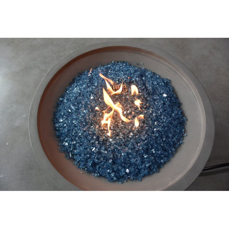 Glass Decorative Glass For Fireplaces, Blue