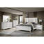 Mobilier de chambre contemporain en bois massif avec rangement à 5 tiroirs