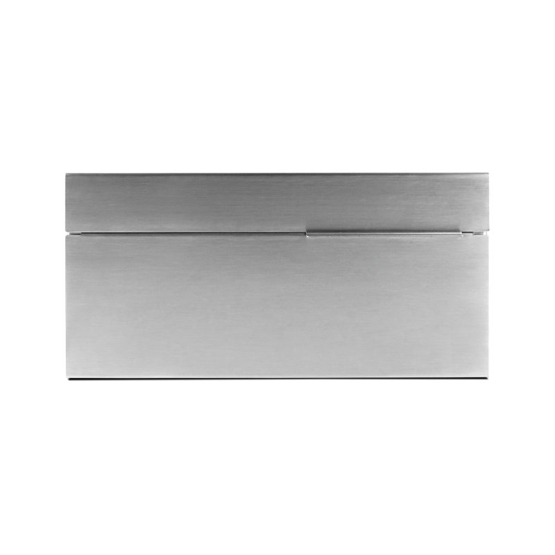 Boîte aux lettres murale, Argent, H 7 po x l 14,6 po x P 4,50 po