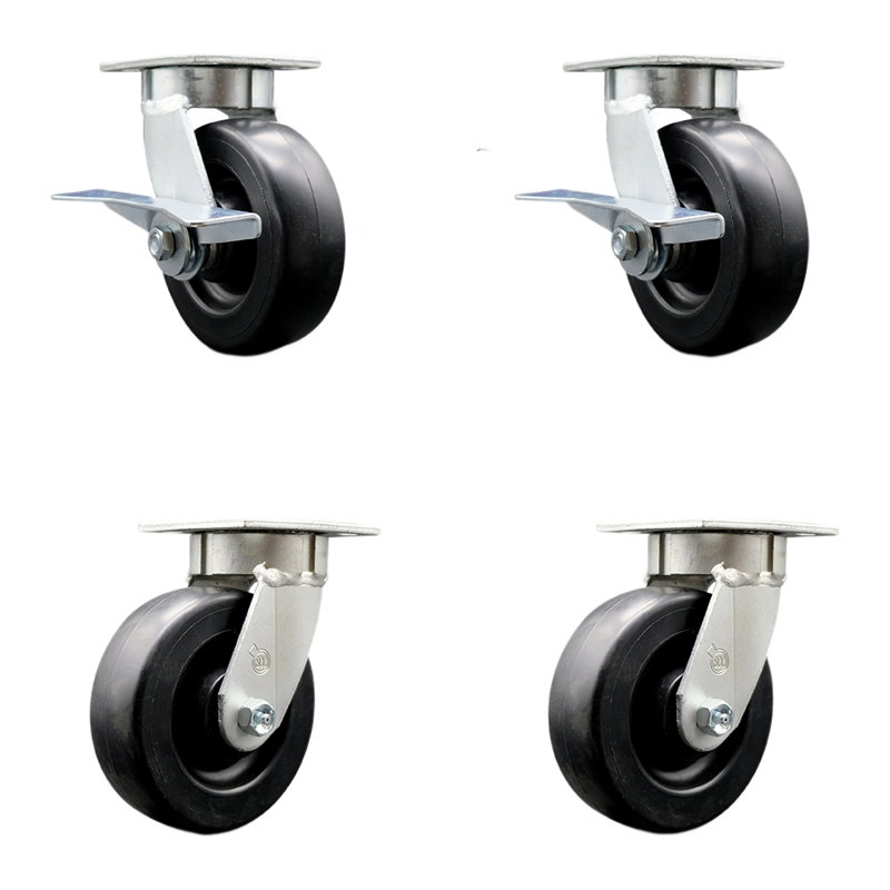Kingpinless olefin Caster