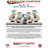 Nylon Wheel Caster with Roller Bearing