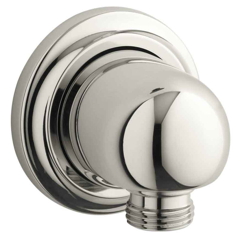 Coude d’alimentation bancroft, Nickel poli éclatant