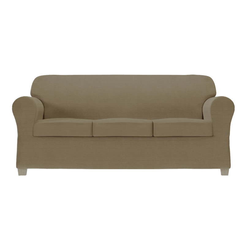 Housse pour canapé Aniqah, Brun