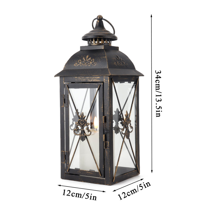 Lanterne de table H 13,5 po