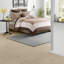 Ensemble de literie confortable en coton, courtepointe beige 7 pièces pour le confort de la maison