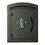 Manchester Aluminum Wall Mounted Mailbox with Magnetic Closure