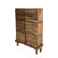 Gipson 136cm H x 95cm W Wood Standard Bookcase